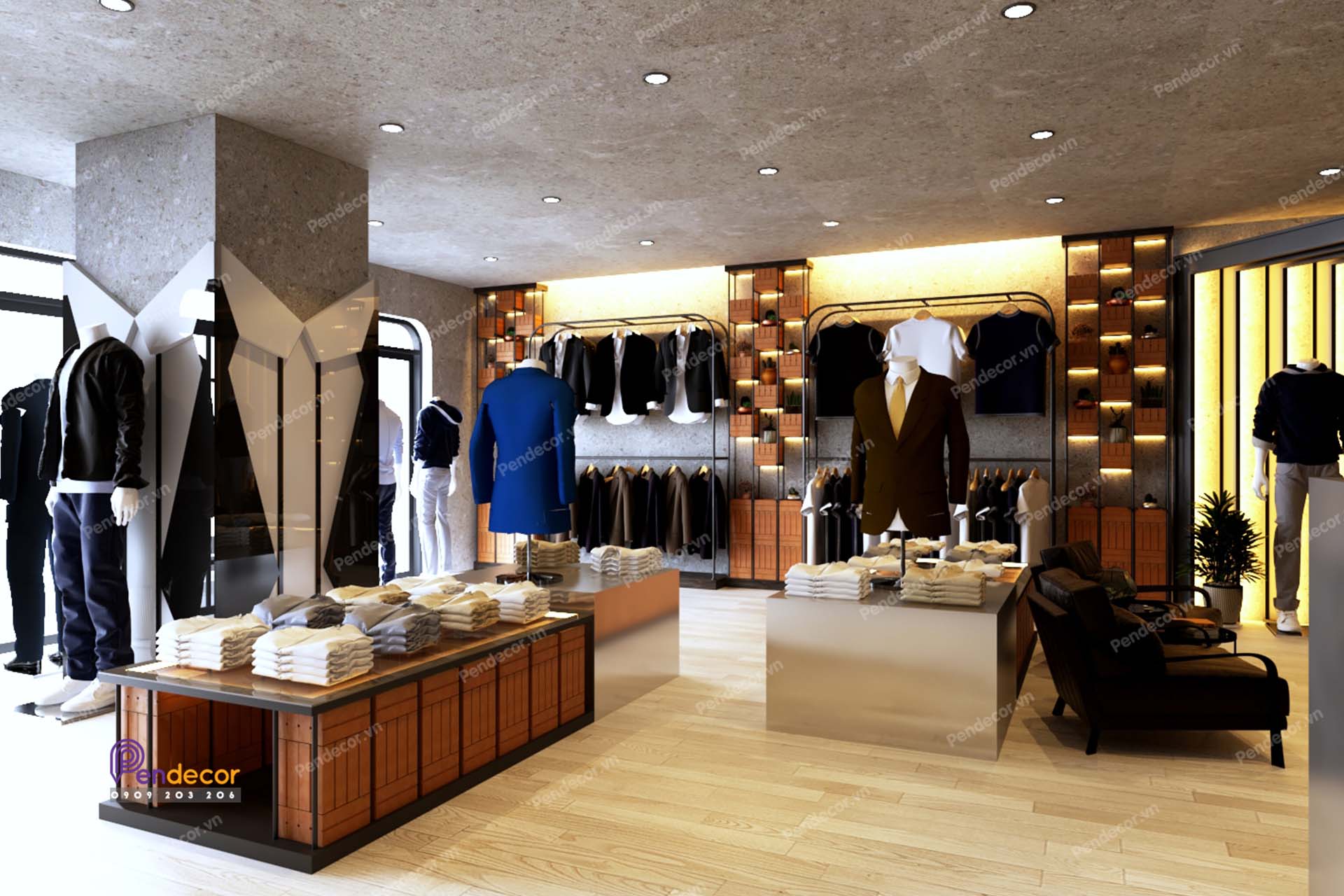 Showroom Thời Trang Nam Entity