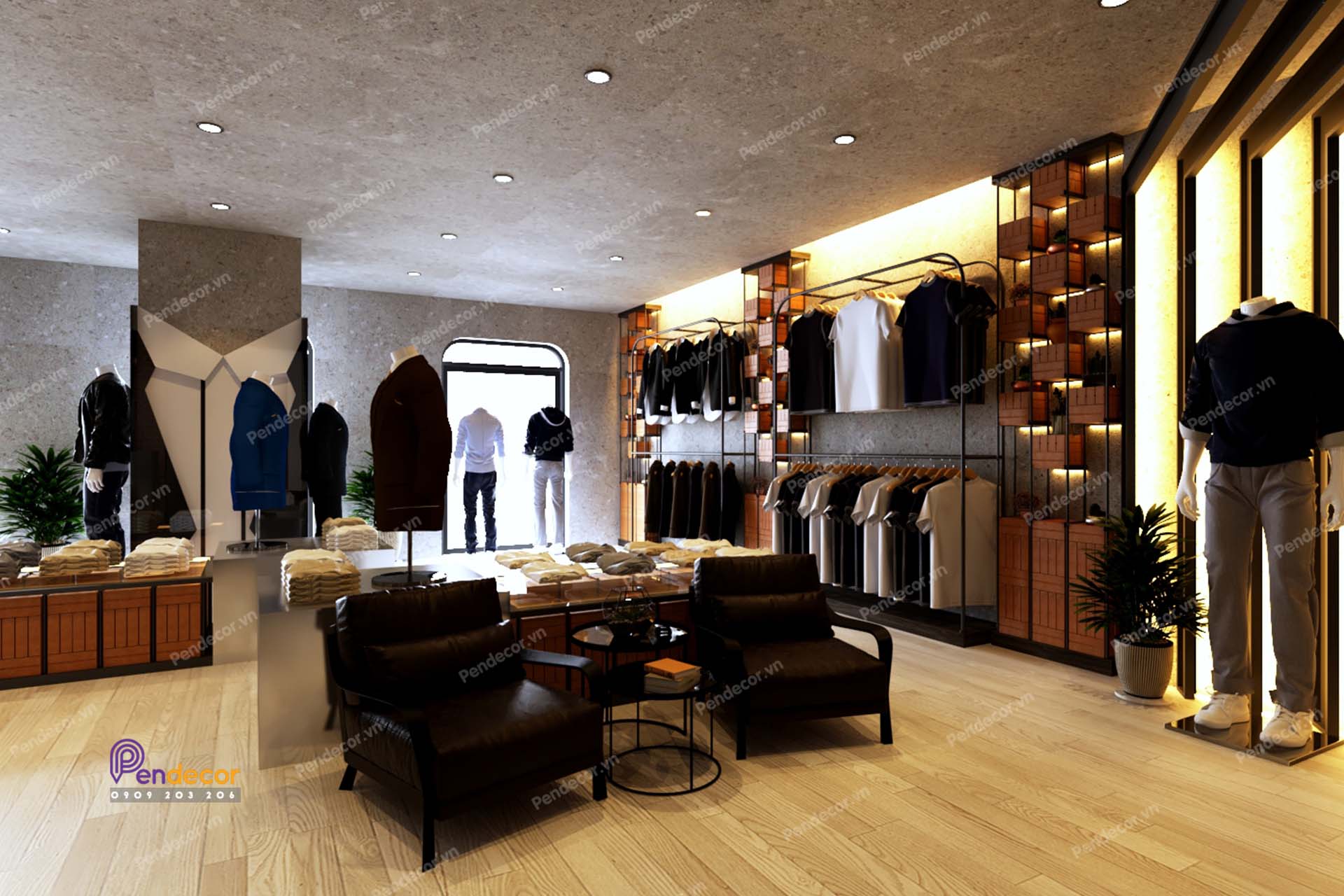 Showroom Thời Trang Nam Entity