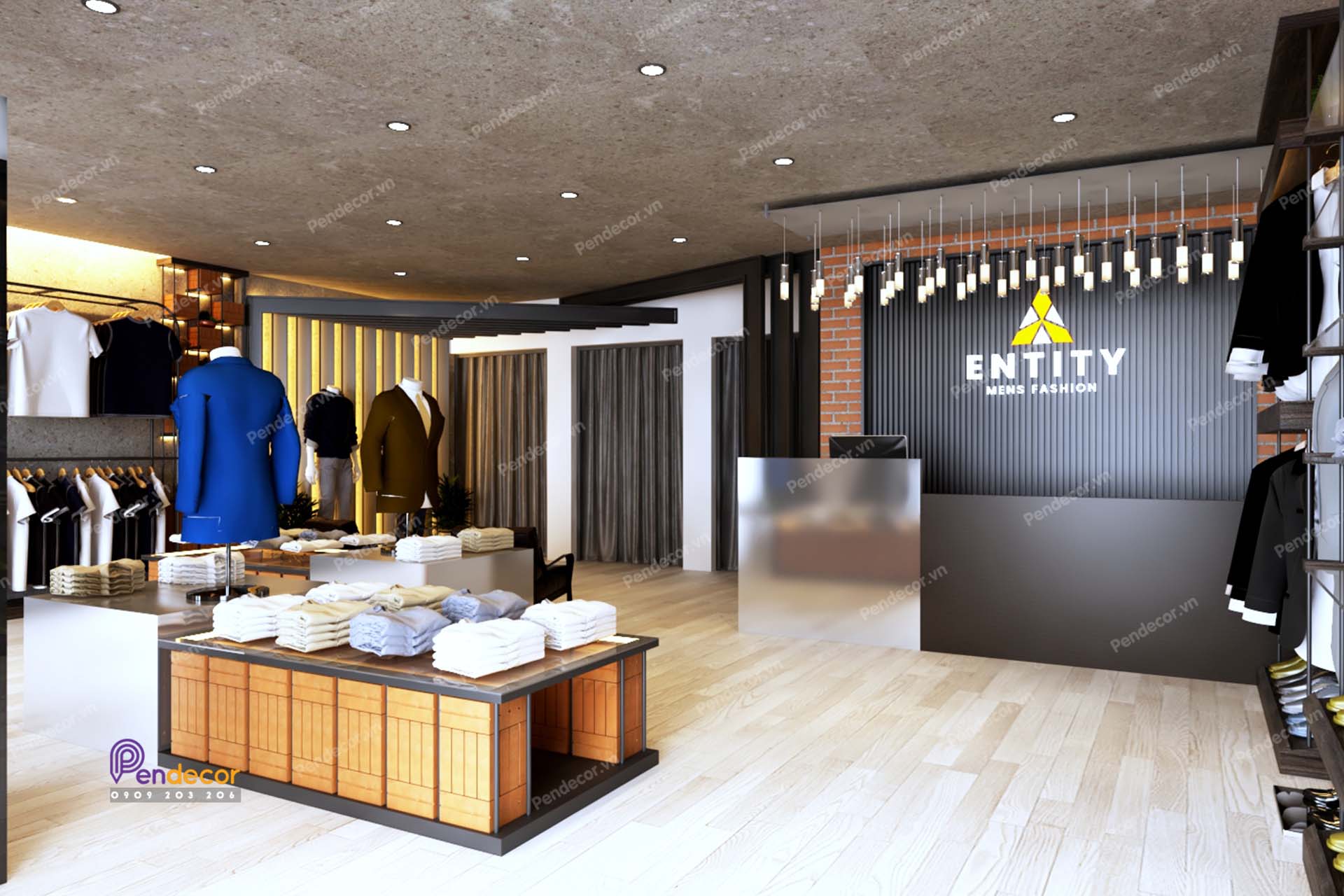 Showroom Thời Trang Nam Entity