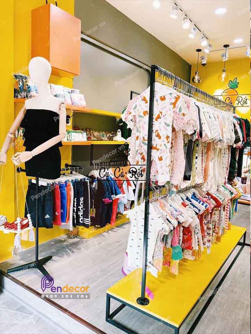 Thi Công Shop Thời Trang Nữ Củ Cà Rốt - Thủ Đức