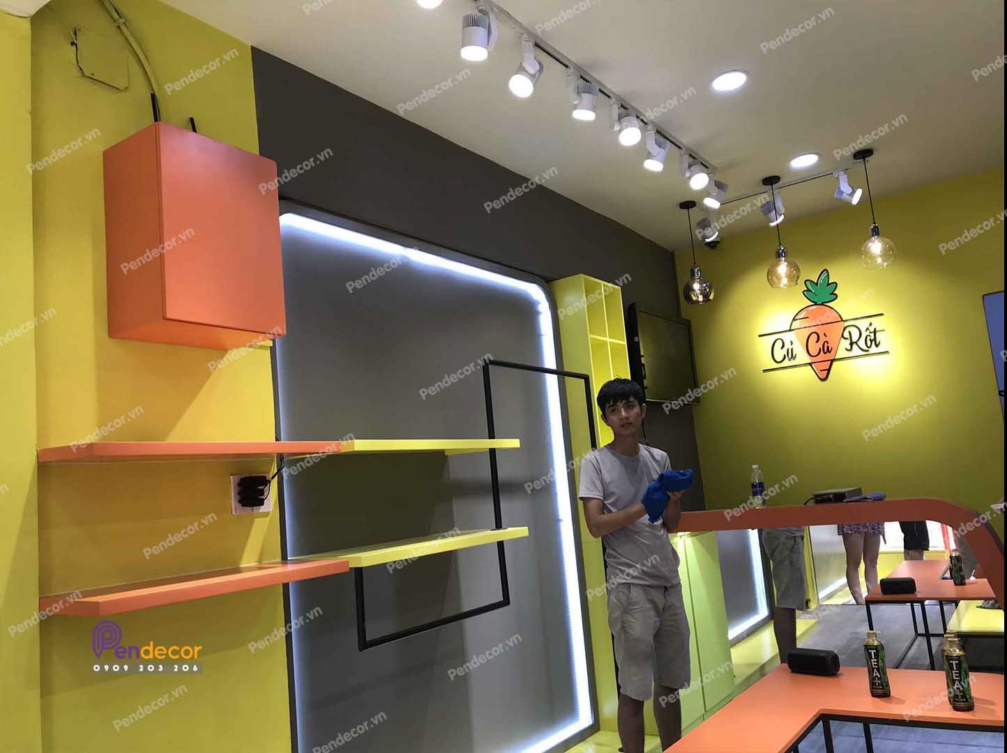 Thi Công Shop Thời Trang Nữ Củ Cà Rốt - Thủ Đức