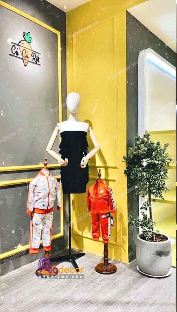 Thi Công Shop Thời Trang Nữ Củ Cà Rốt - Thủ Đức