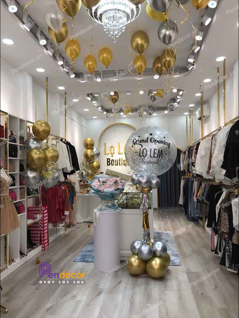 Thi Công Shop Thời Trang Nữ Lọ Lem Boutique Q5