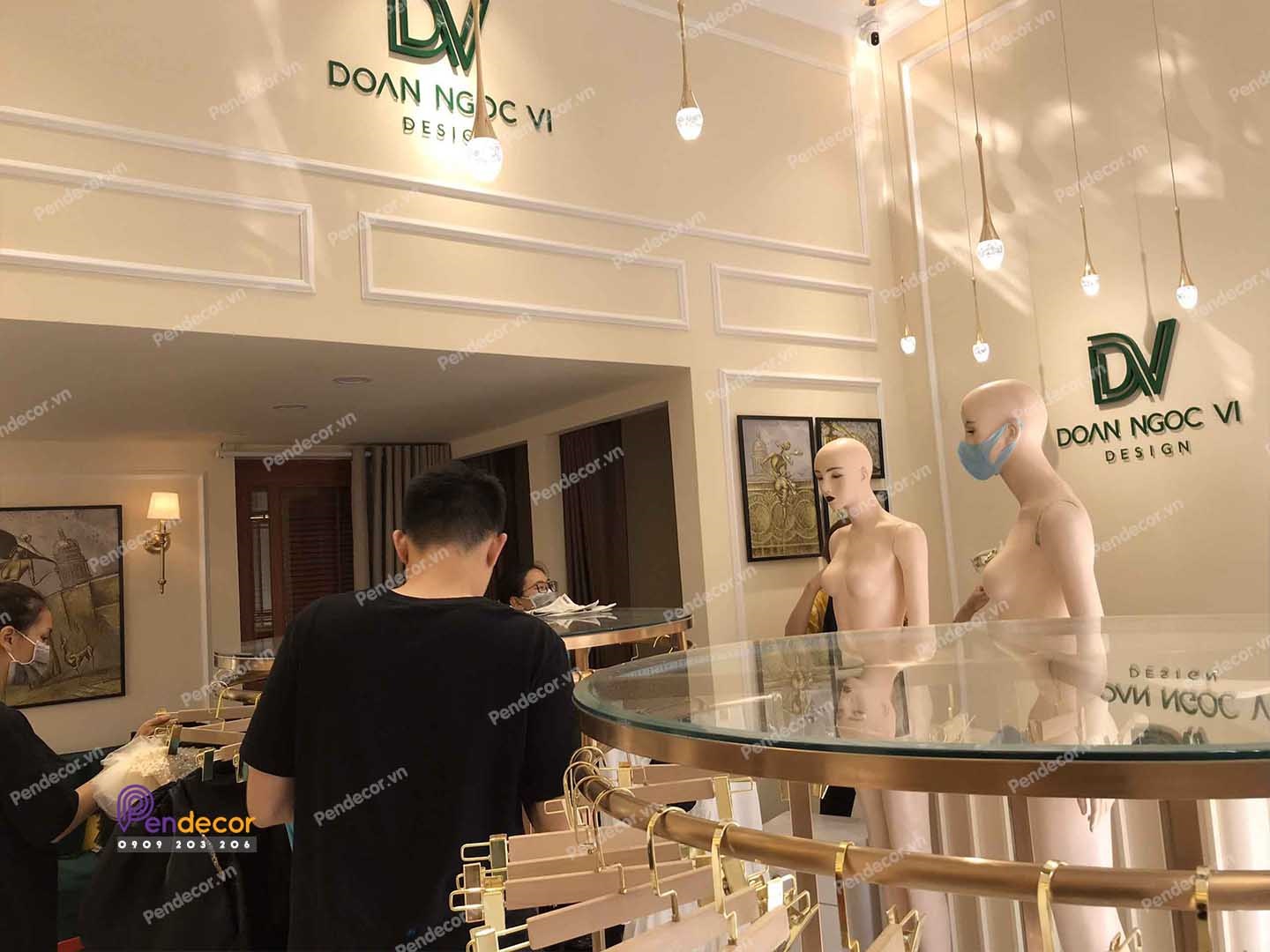 Thi Công Shop Thời Trang Nữ Đoàn Ngọc Vi - Quận 3