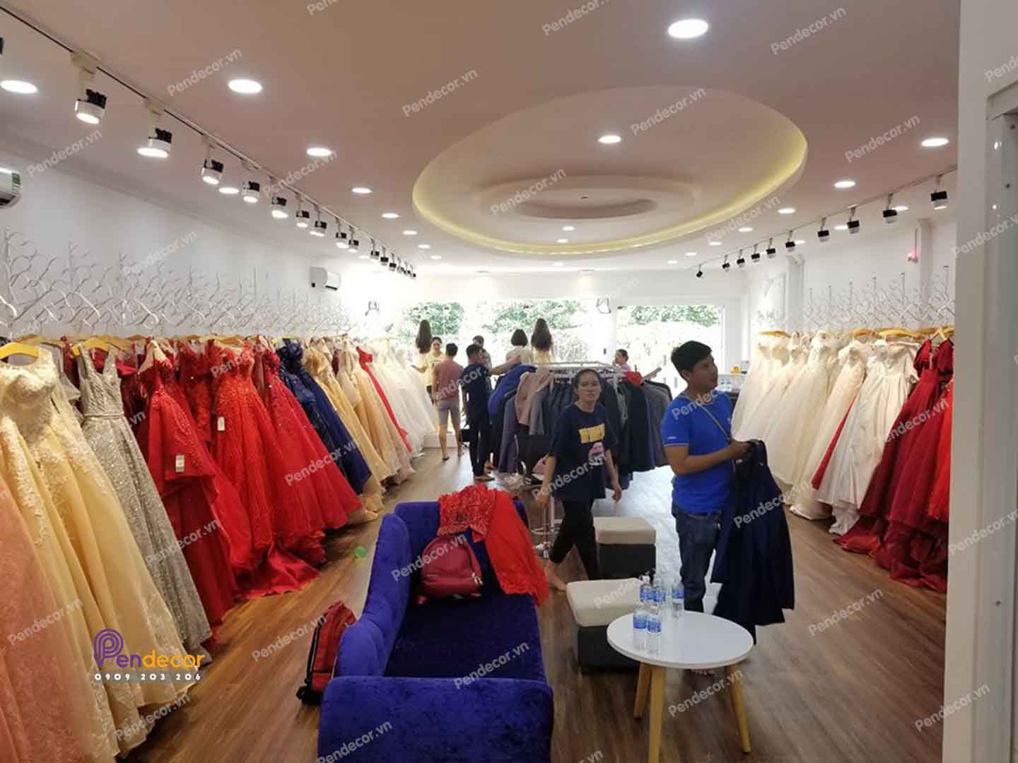 Thi Công Showroom Áo Cưới Shine Bridal