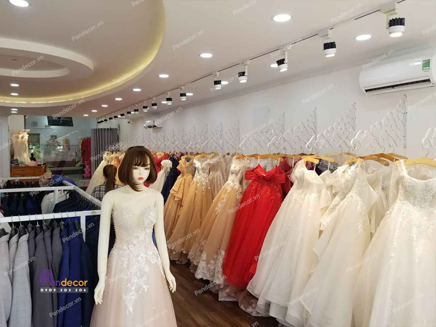 Thi Công Showroom Áo Cưới Shine Bridal