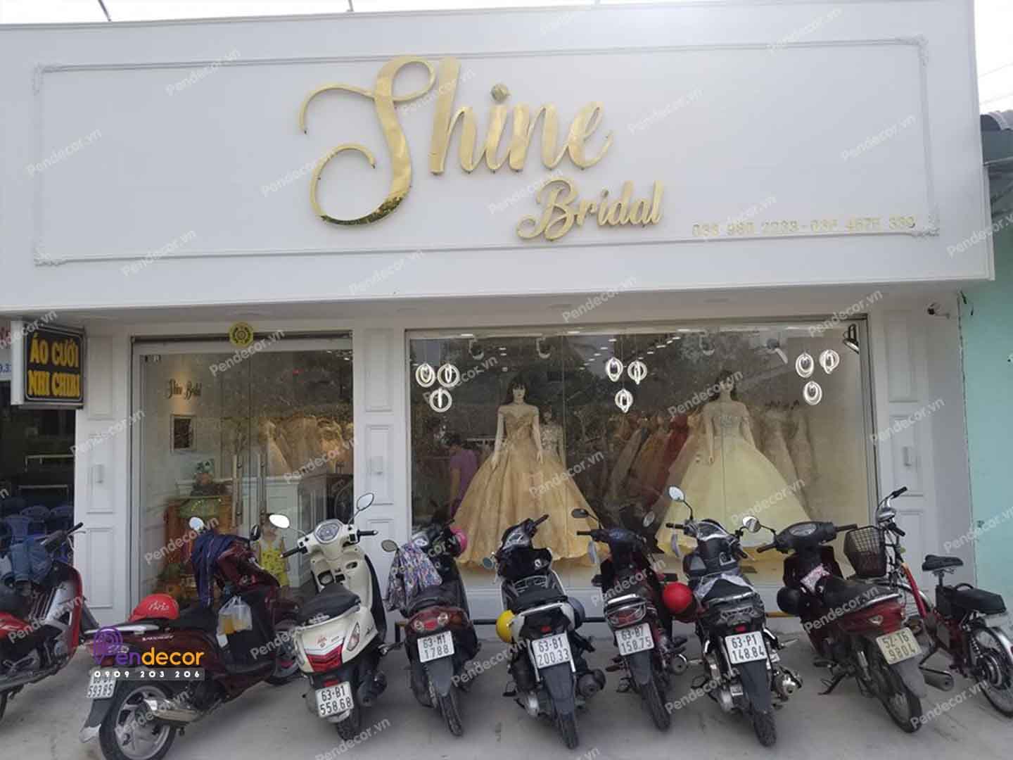 Thi Công Showroom Áo Cưới Shine Bridal