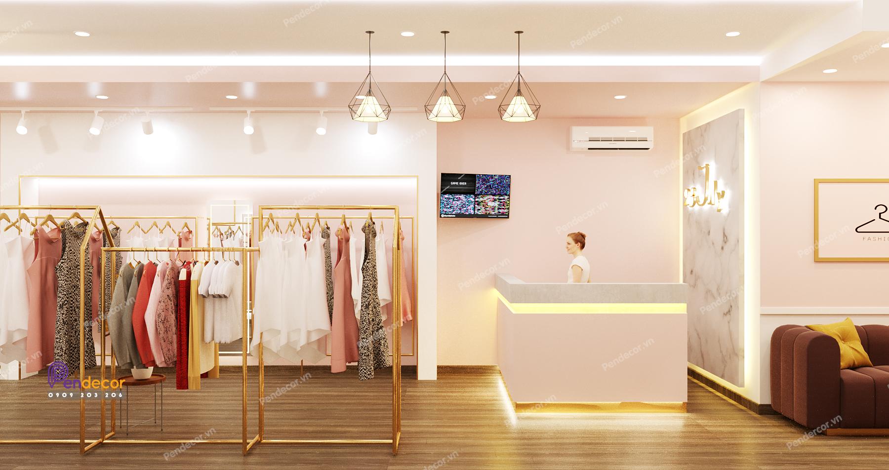 Thiết Kế Shop Thời Trang Nữ 23 JuLy - Quận 9