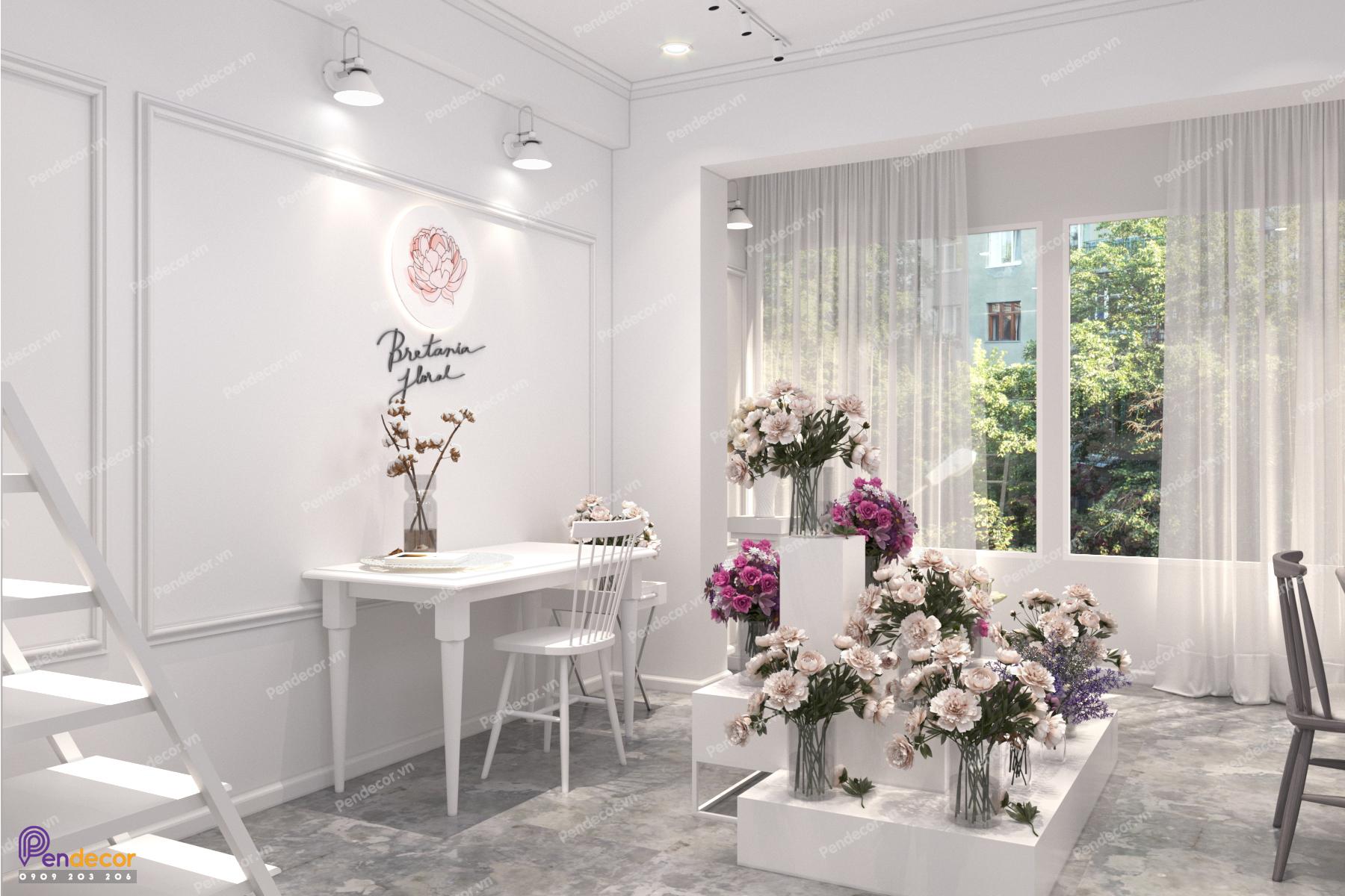 Thiết kế Shop Hoa BRETANIA FLORAL