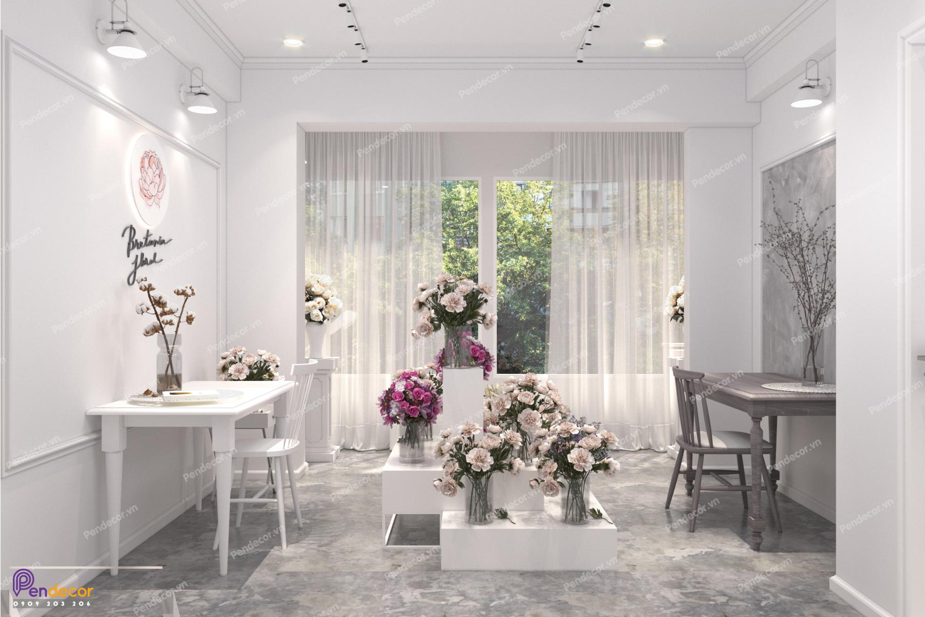 Thiết kế Shop Hoa BRETANIA FLORAL