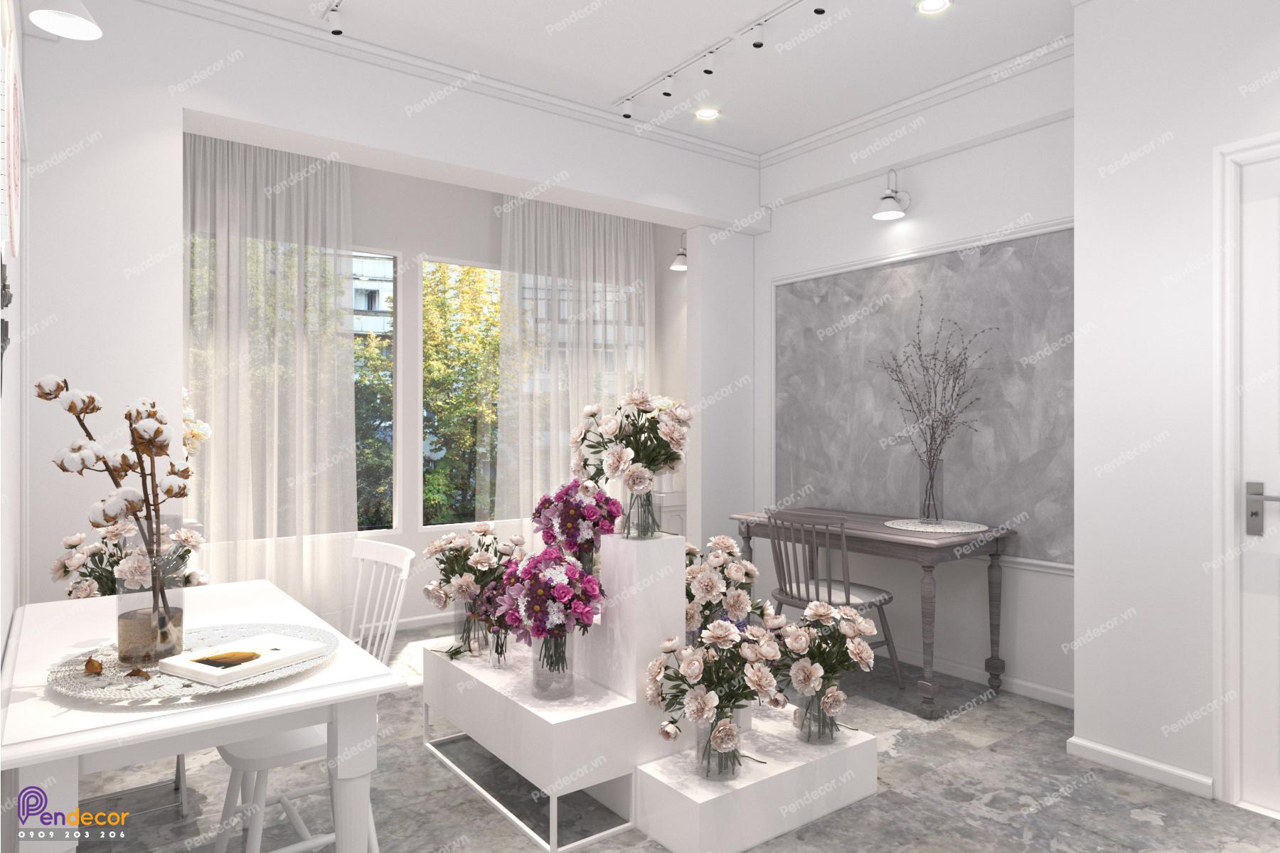 Thiết kế Shop Hoa BRETANIA FLORAL