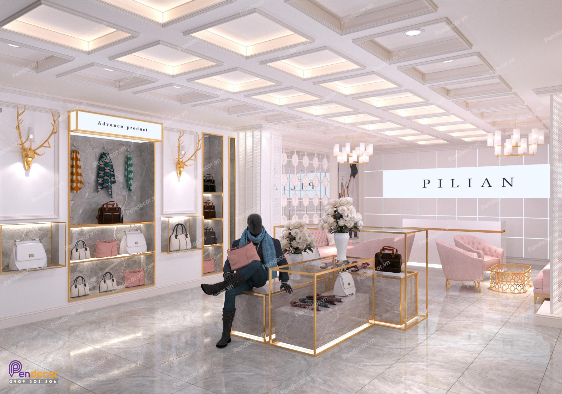 Thiết kế Shop phụ kiện PILIAN Store