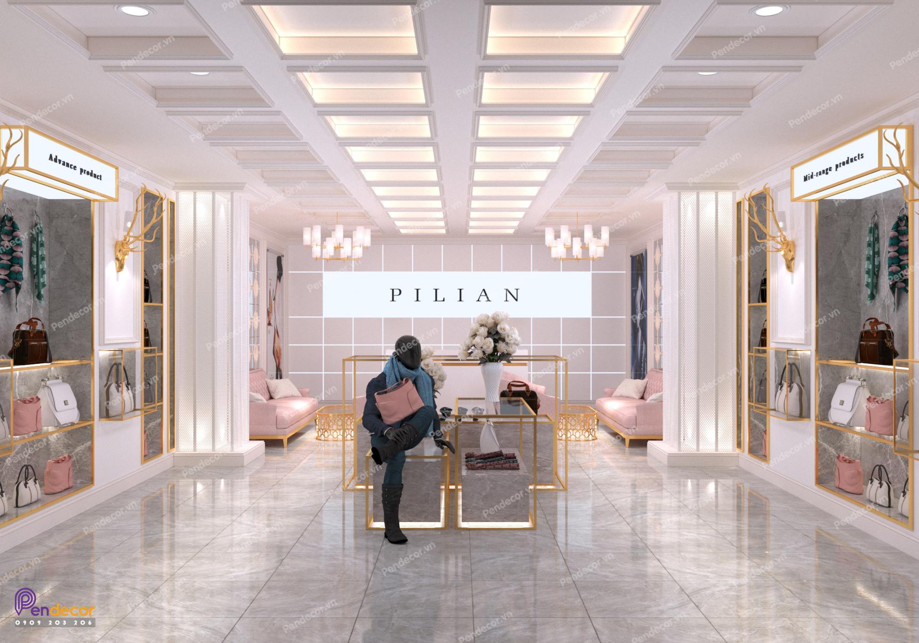 Thiết kế Shop phụ kiện PILIAN Store