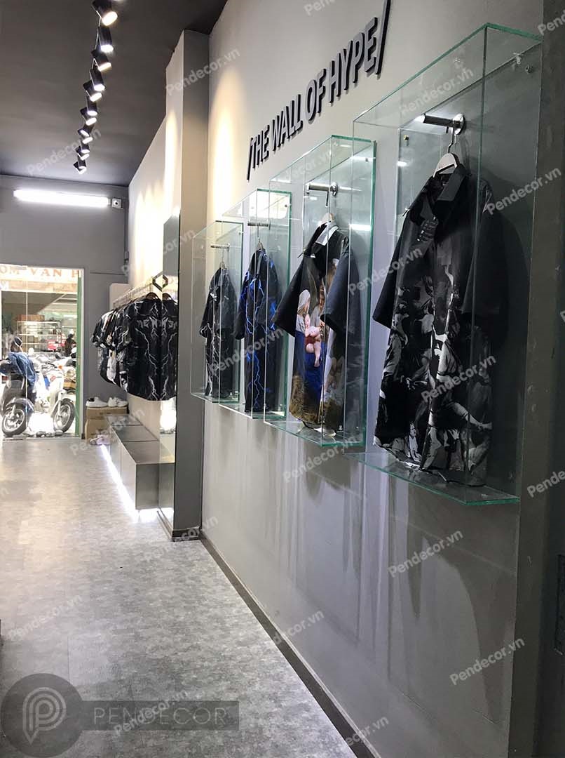 Thi Công Shop Thời Trang Nam MENDE Quận 10