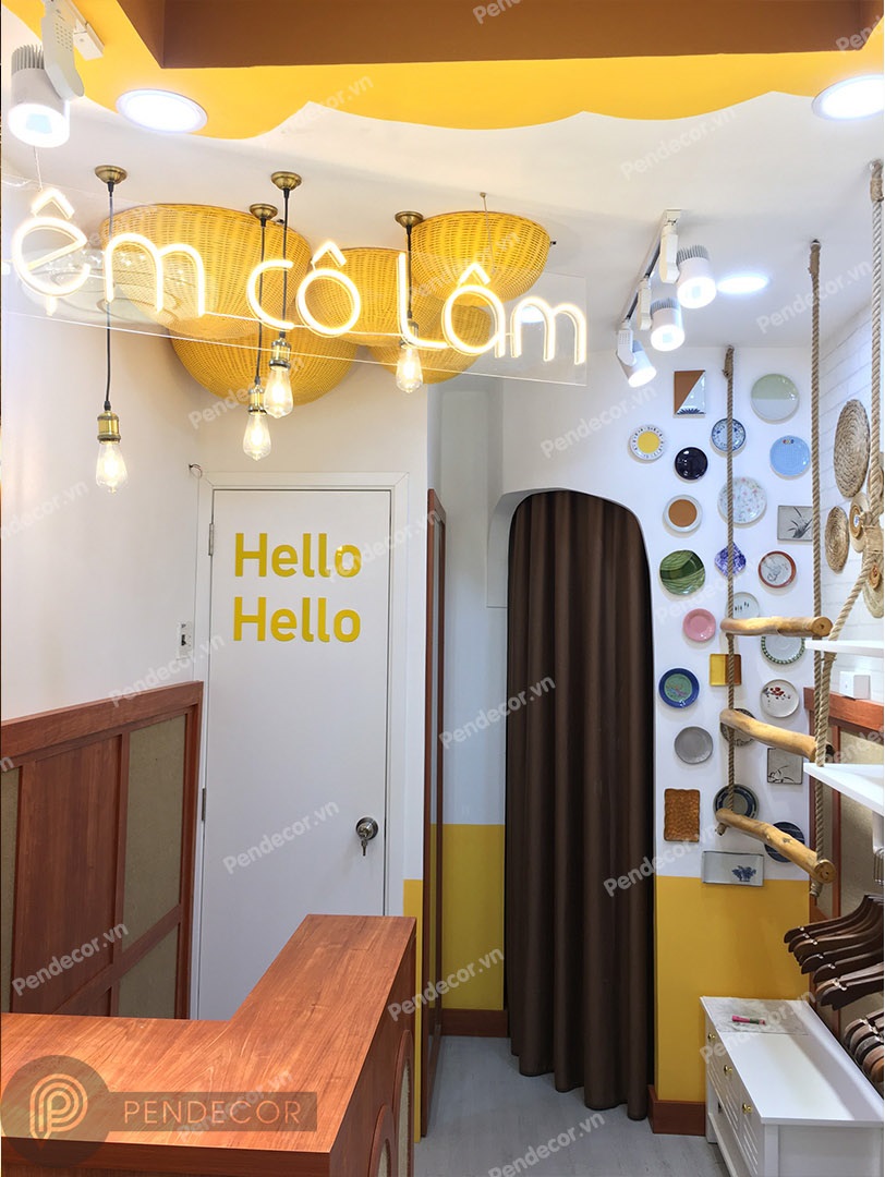 Thi công Shop thời trang nữ Tiệm Cô Lâm - Quận 1