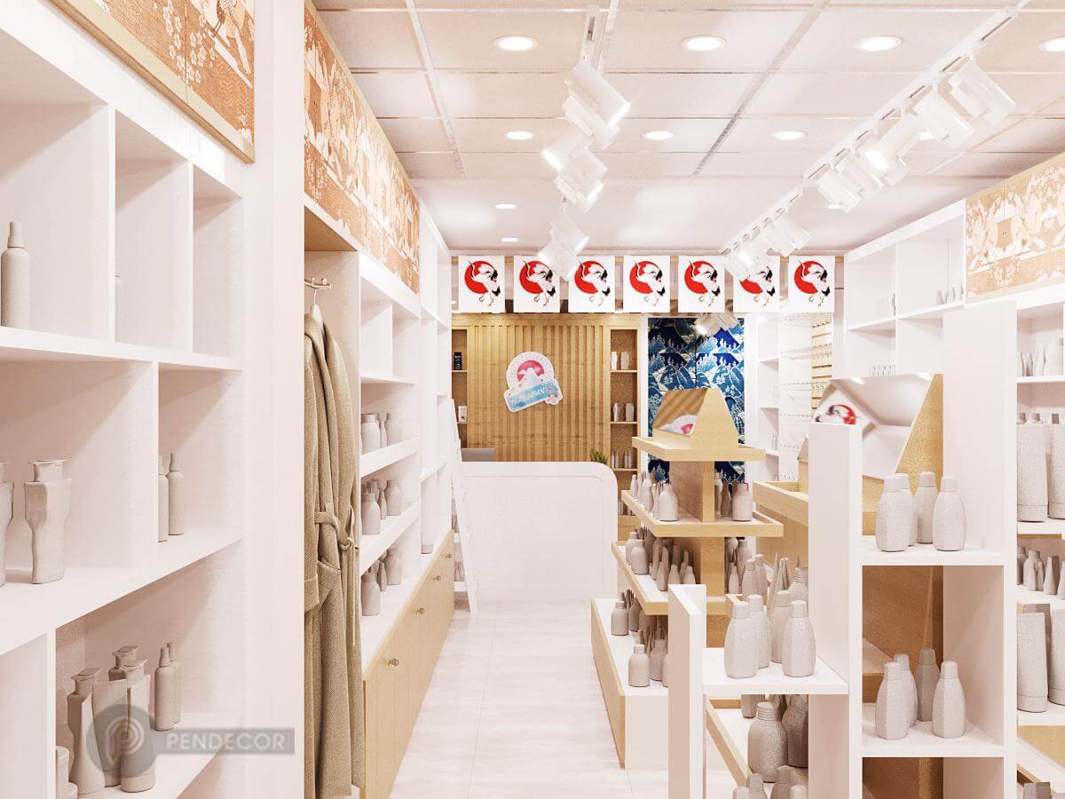 Thiết Kế Shop Đồ Gia Dụng Thảo Japan