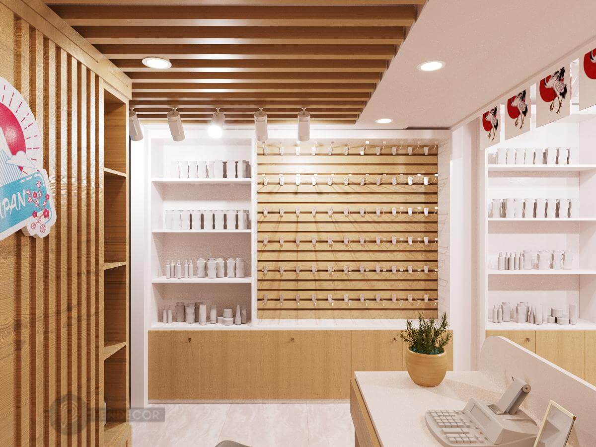 Thiết Kế Shop Đồ Gia Dụng Thảo Japan