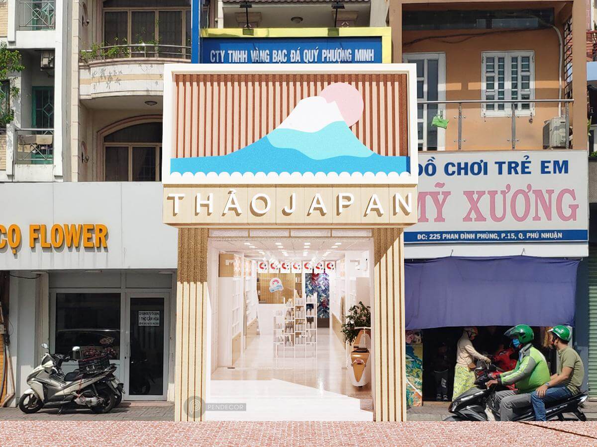 Thiết Kế Shop Đồ Gia Dụng Thảo Japan