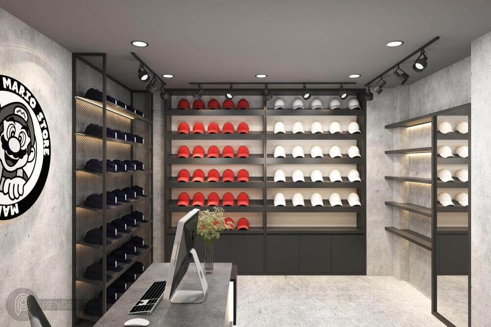 Thiết Kế Shop Phụ Kiện Mario Store