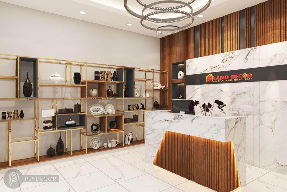 Thiết Kế Shop Phụ Kiện Nội Thất Lamo Decor