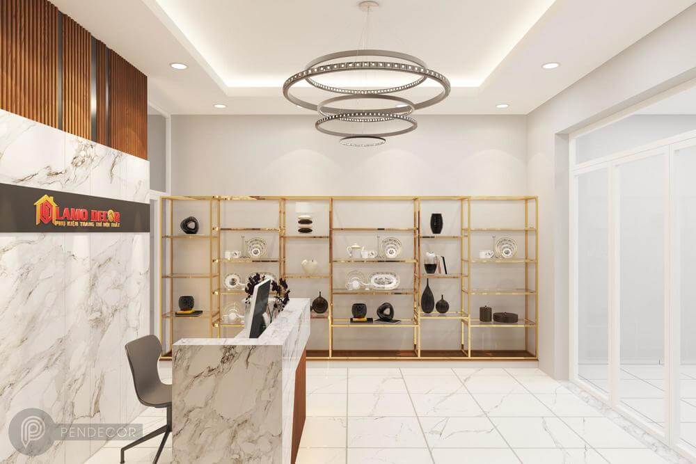 Thiết Kế Shop Phụ Kiện Nội Thất Lamo Decor