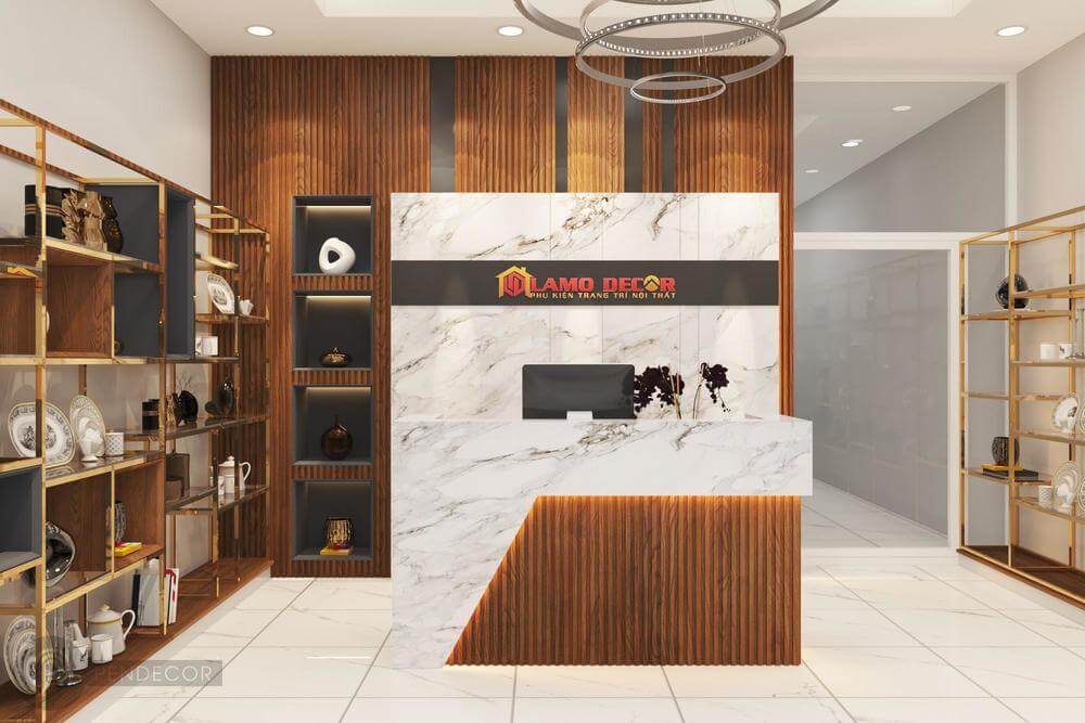 Thiết Kế Shop Phụ Kiện Nội Thất Lamo Decor