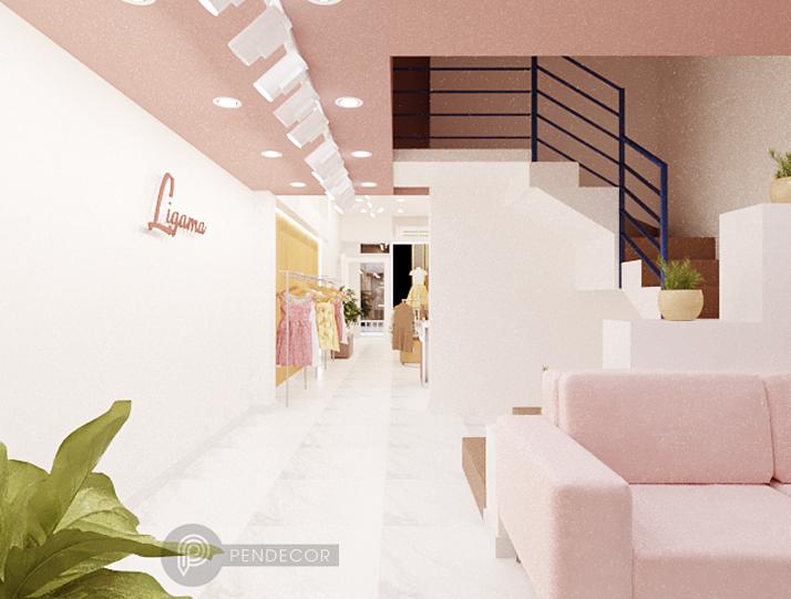 Thiết Kế Shop Thời trang Nữ Ligam