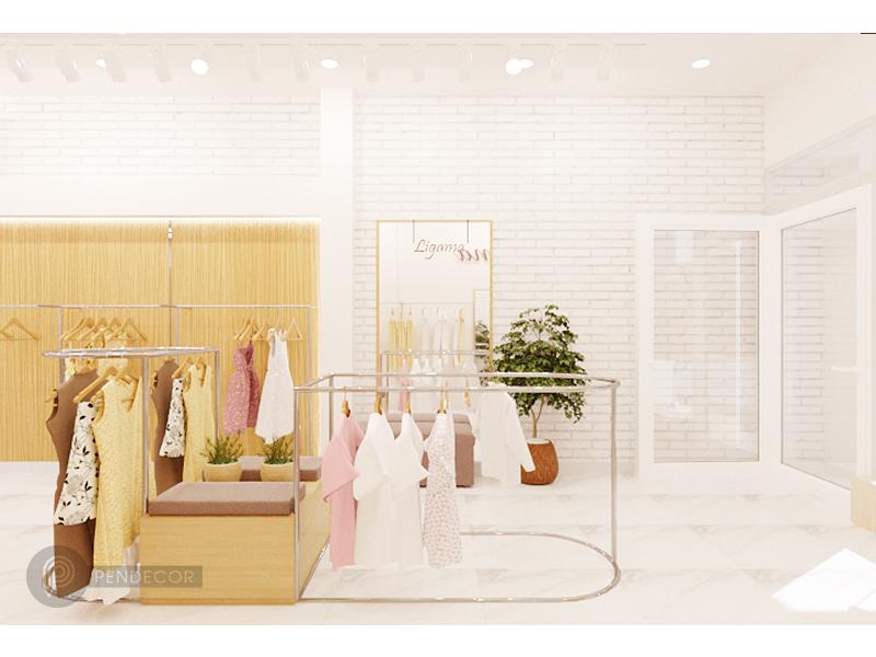 Thiết Kế Shop Thời trang Nữ Ligam