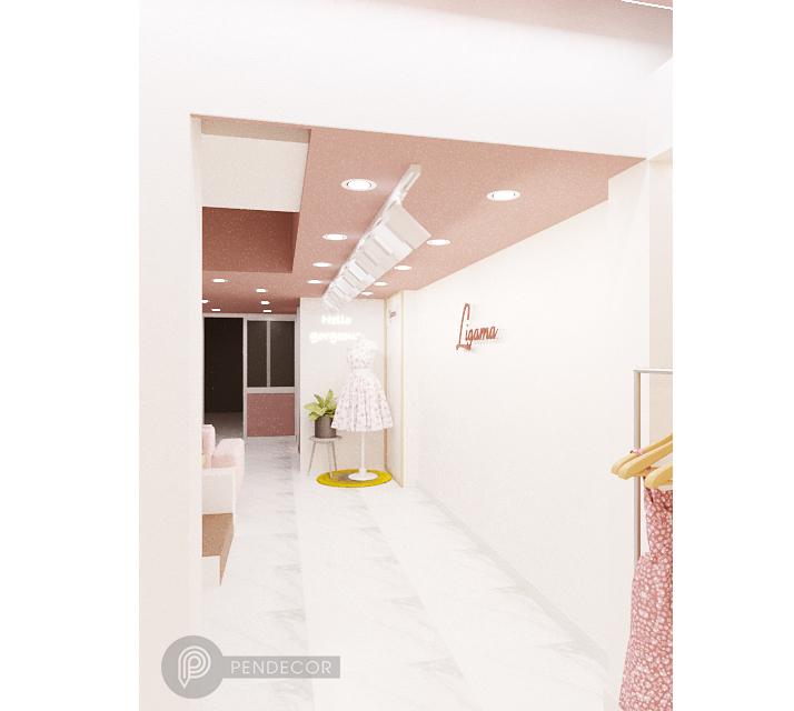 Thiết Kế Shop Thời trang Nữ Ligam