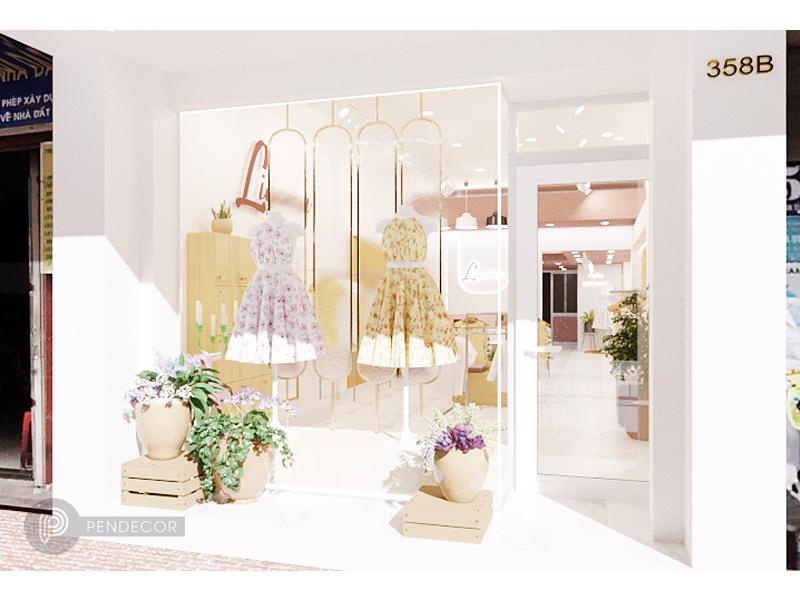 Thiết Kế Shop Thời trang Nữ Ligam