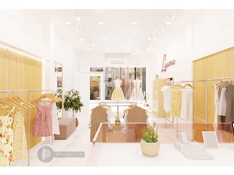 Thiết Kế Shop Thời trang Nữ Ligam