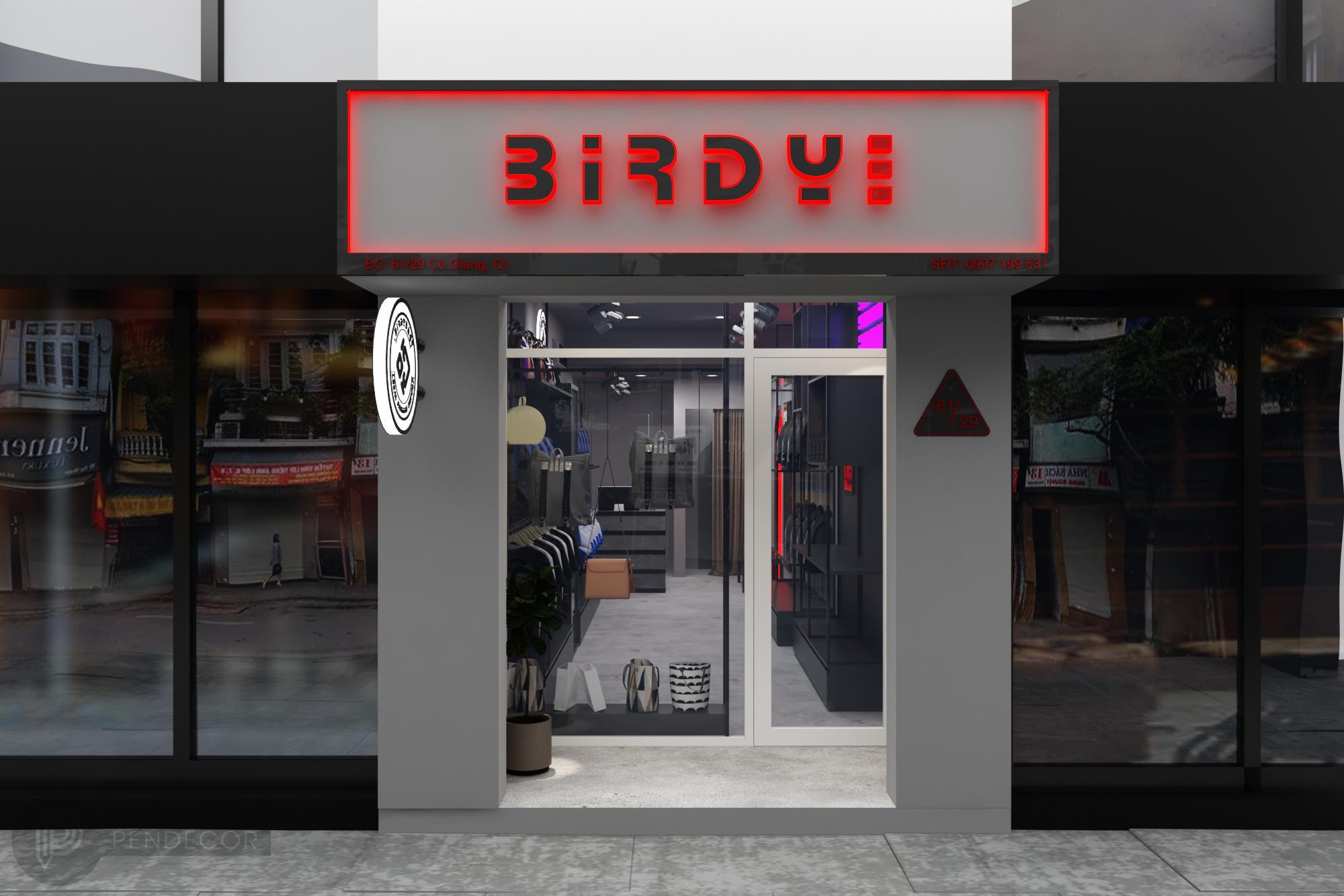 Thiết Kế Shop Phụ Kiện BIRDY