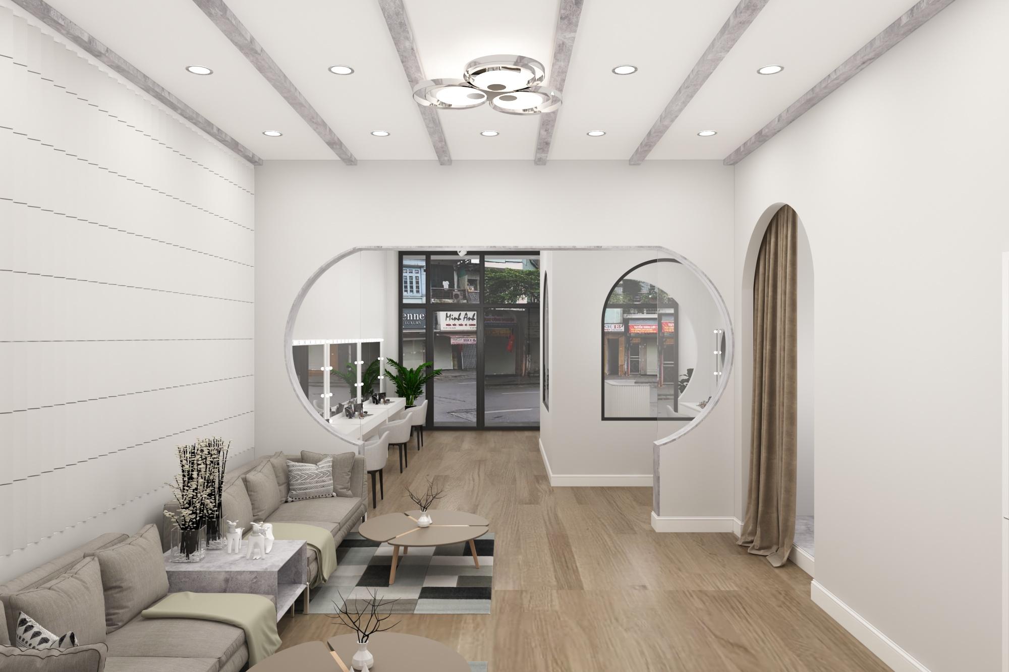 Thiết kế shop Spa Make Up Studio của chị ChouLe