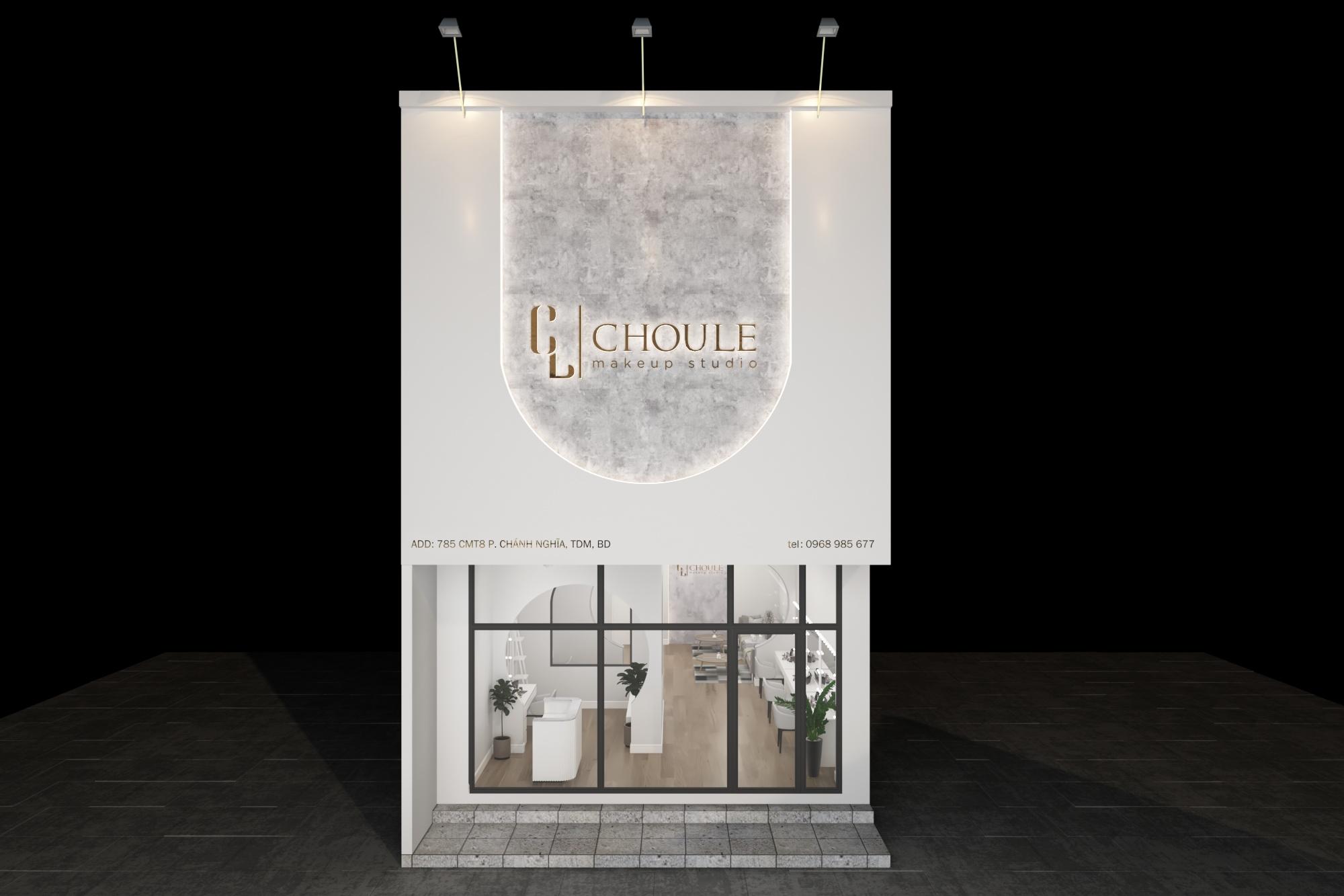 Thiết kế shop Spa Make Up Studio của chị ChouLe