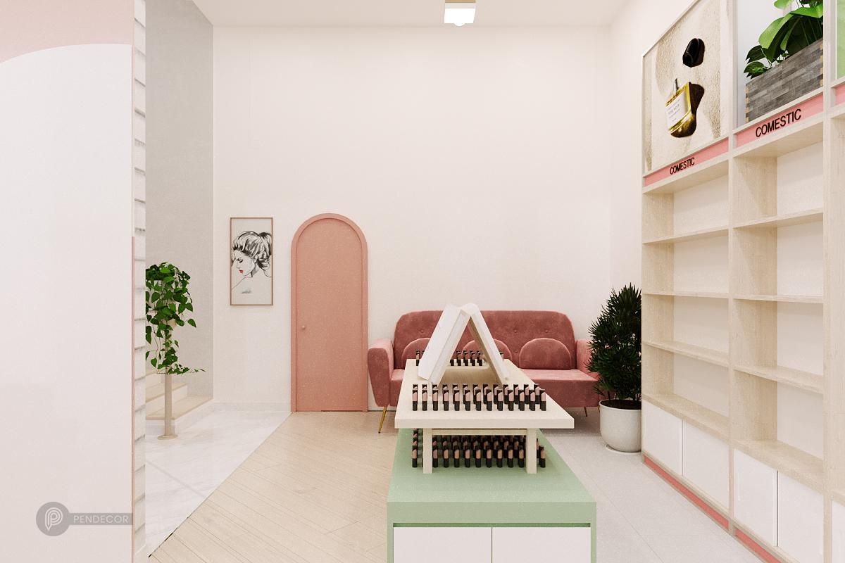 Thiết Kế Shop Mỹ Phẩm Daisy Bloom