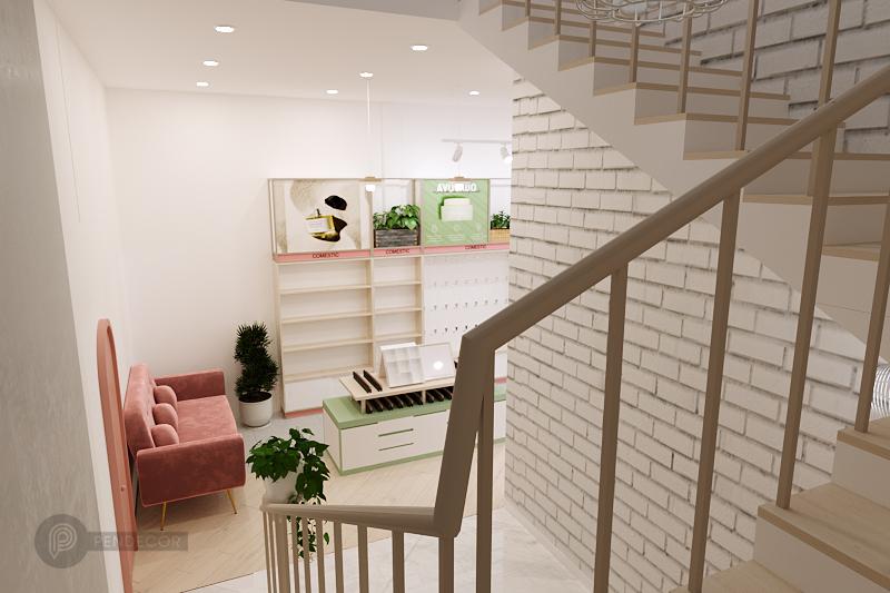 Thiết Kế Shop Mỹ Phẩm Daisy Bloom