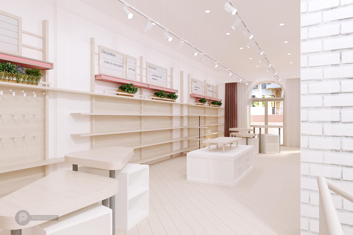 Thiết Kế Shop Mỹ Phẩm Daisy Bloom