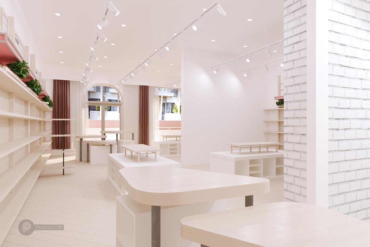 Thiết Kế Shop Mỹ Phẩm Daisy Bloom