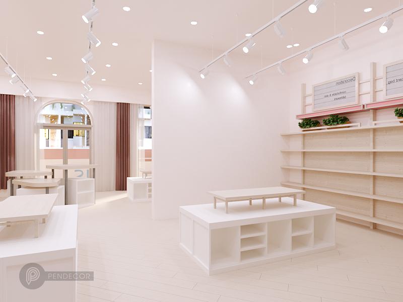 Thiết Kế Shop Mỹ Phẩm Daisy Bloom