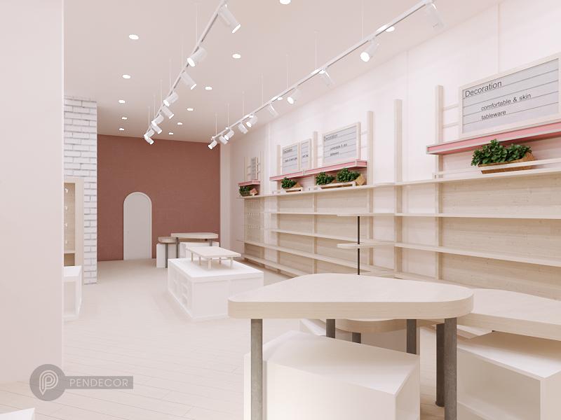 Thiết Kế Shop Mỹ Phẩm Daisy Bloom