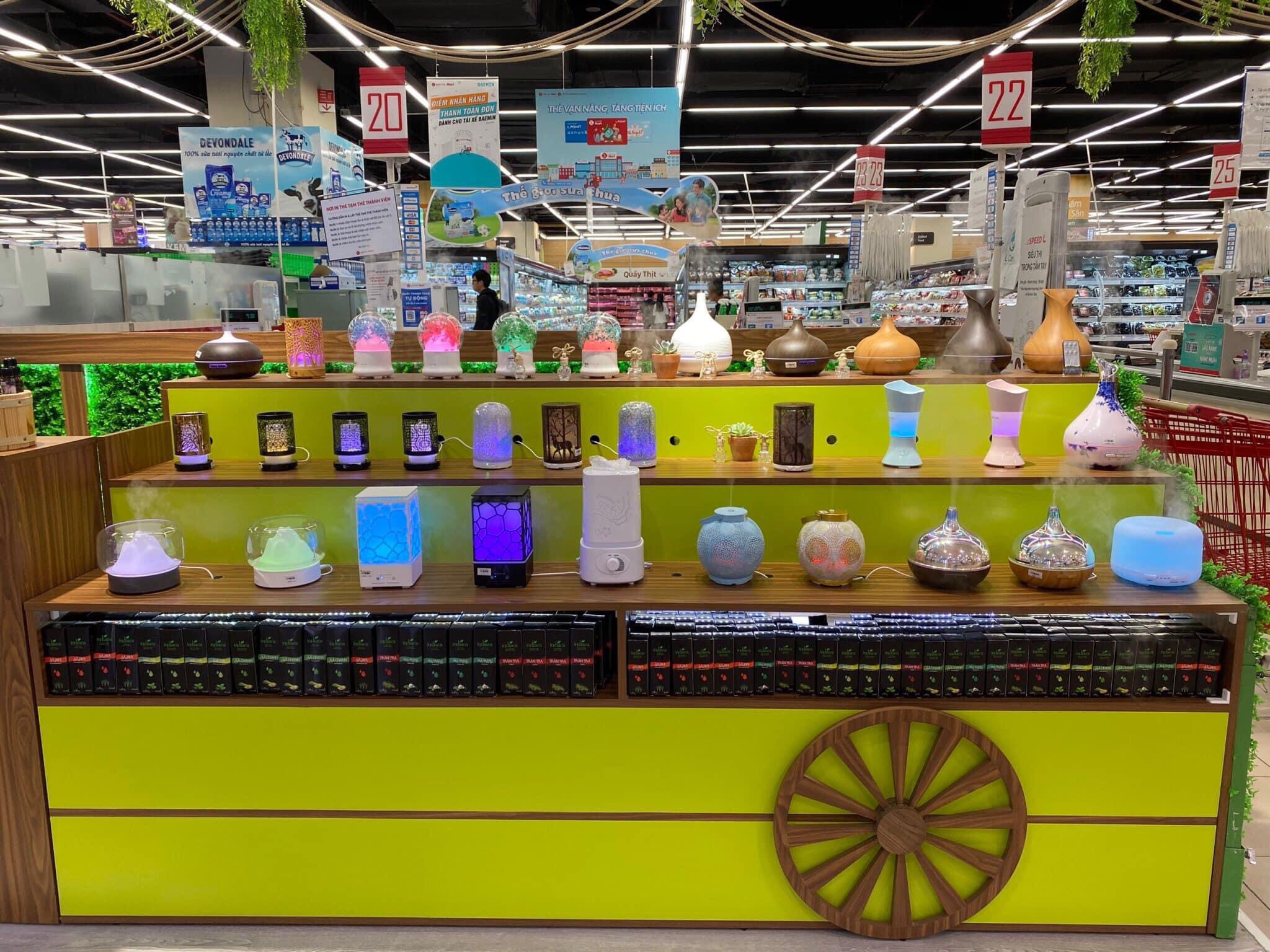 Thiết Kế Chuỗi Cửa Hàng Tinh Dầu Indiaca