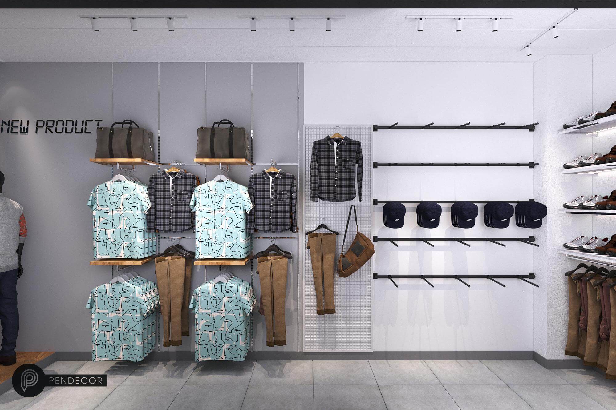 Thiết kế Shop Thời Trang Nam T3L Menswear