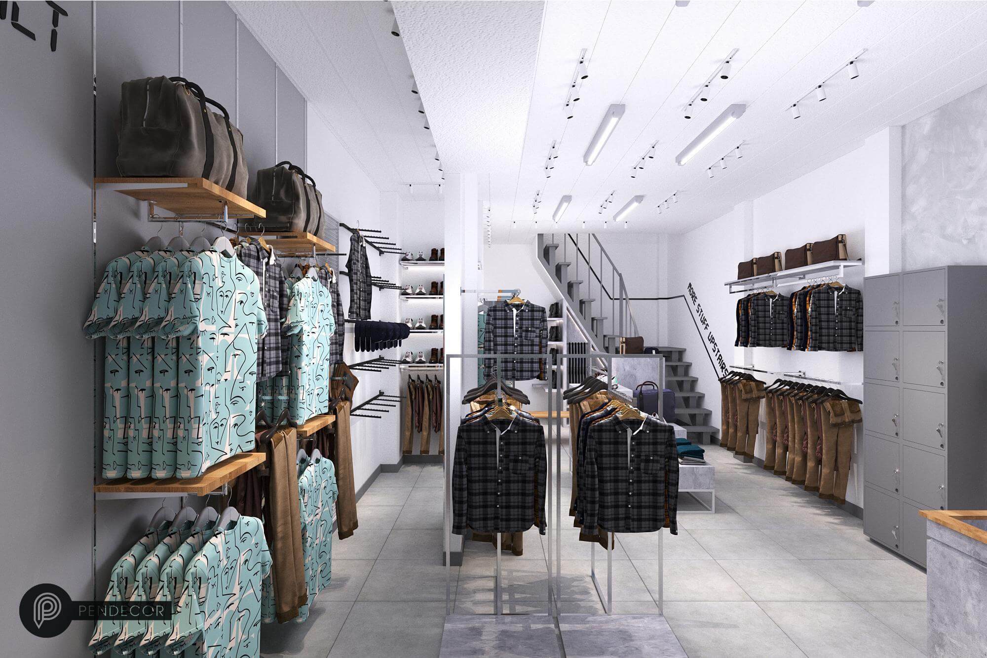 Thiết kế Shop Thời Trang Nam T3L Menswear