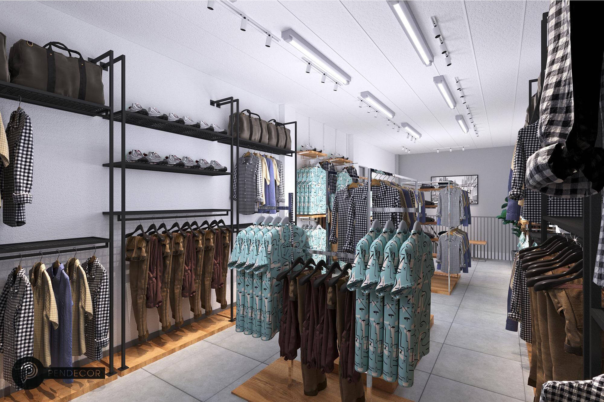 Thiết kế Shop Thời Trang Nam T3L Menswear