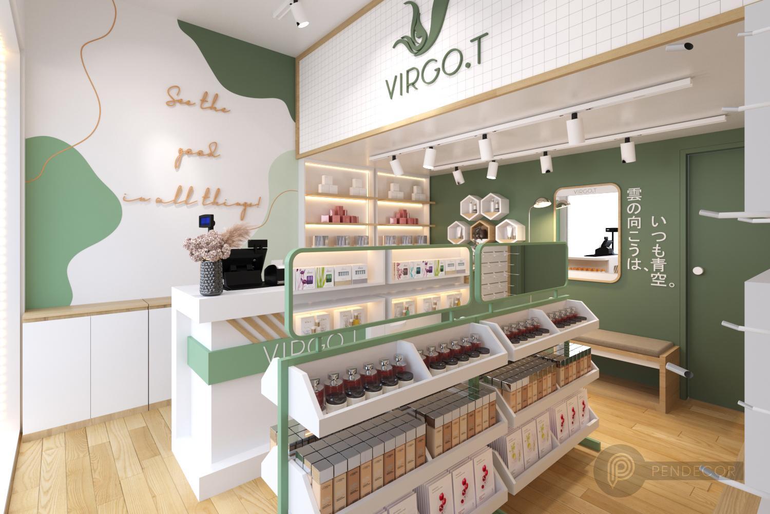 Thiết Kế Shop Mỹ Phẩm Virgo T