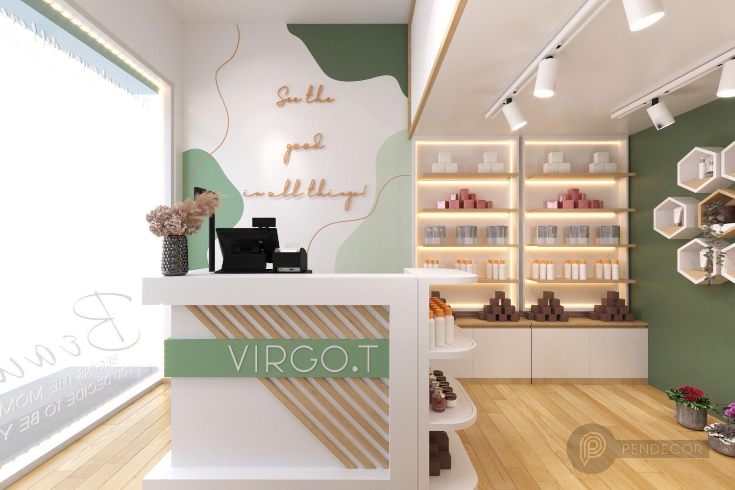 Thiết Kế Shop Mỹ Phẩm Virgo T