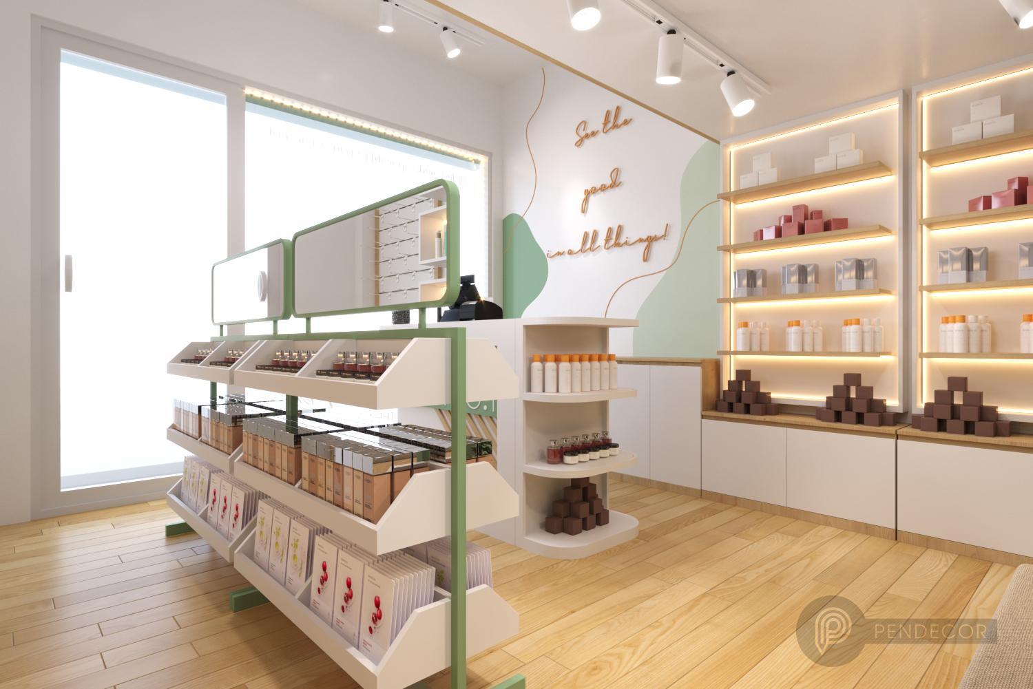 Thiết Kế Shop Mỹ Phẩm Virgo T