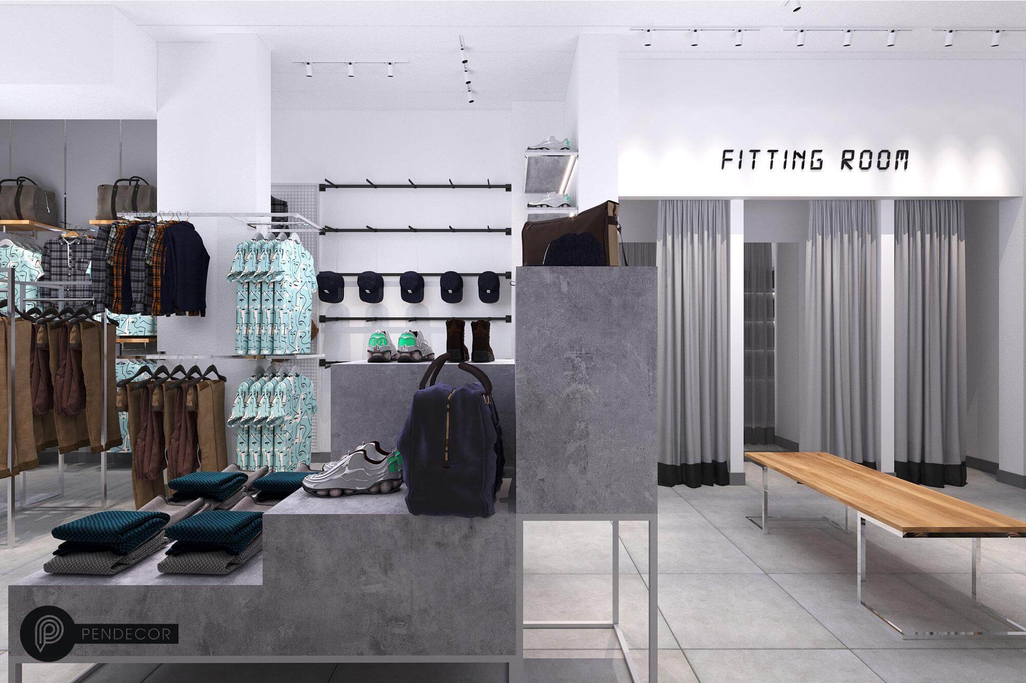 Thiết kế Shop Thời Trang Nam T3L Menswear