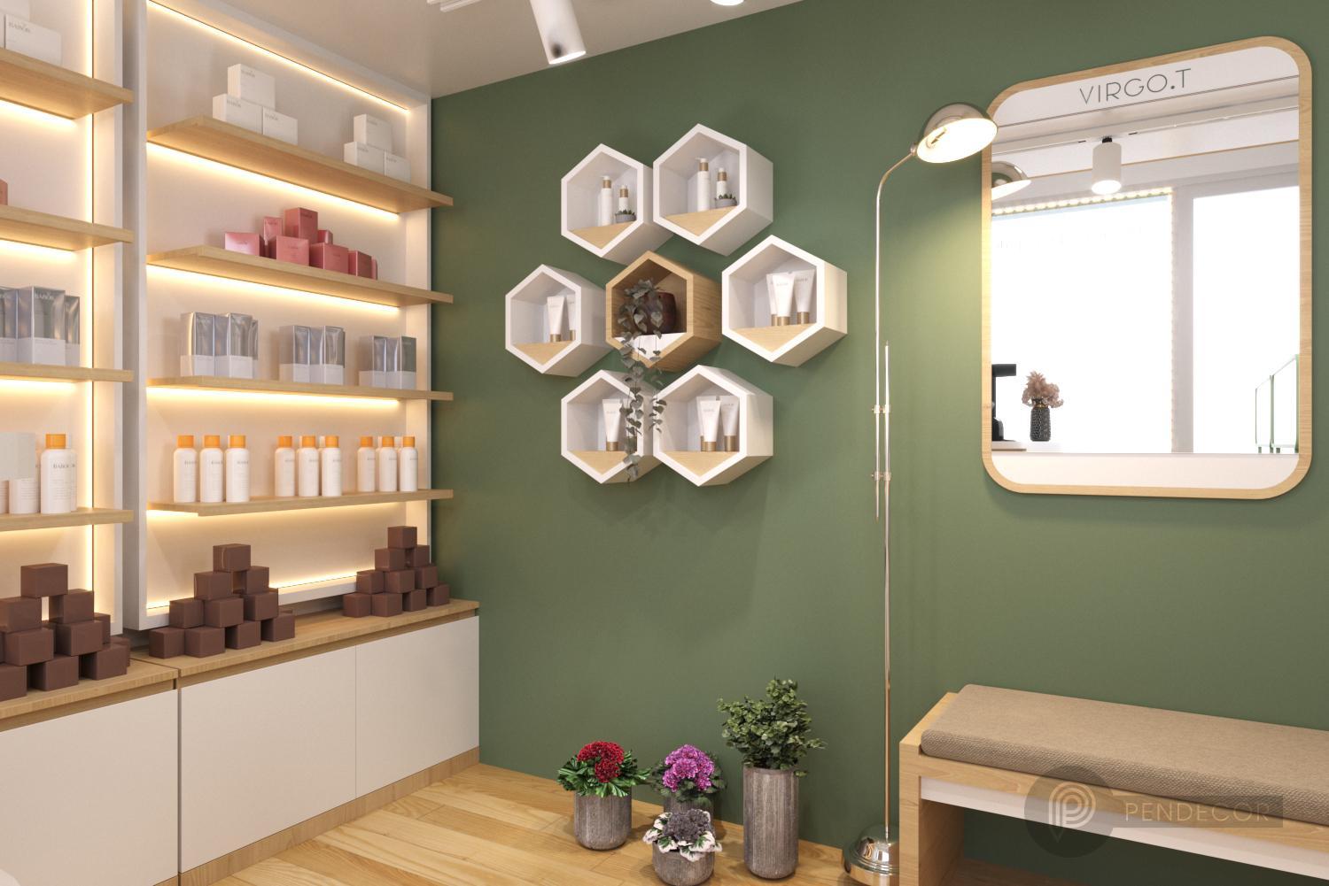 Thiết Kế Shop Mỹ Phẩm Virgo T