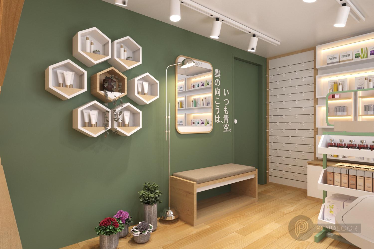 Thiết Kế Shop Mỹ Phẩm Virgo T